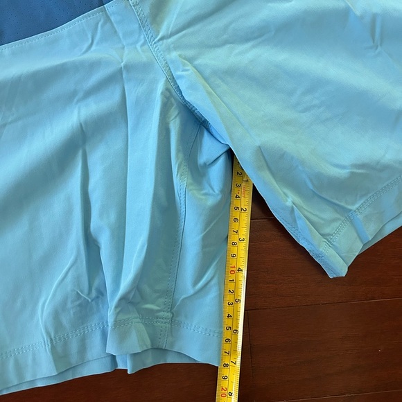 NWT Speedo Men's Tech Volley UPF50+
Swim Shorts trunks Size Large Blue Blocks - Picture 5 of 10